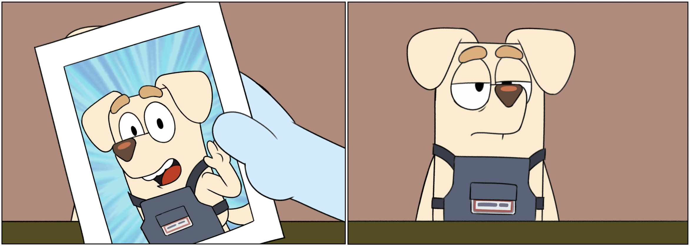 Where Did The Years Go? Bluey Edition Blank Meme Template