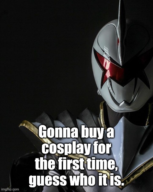 White Ranger | Gonna buy a cosplay for the first time, guess who it is. | image tagged in white ranger | made w/ Imgflip meme maker