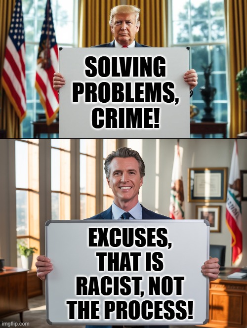 Solving problems, or excuses? | SOLVING PROBLEMS, CRIME! EXCUSES, THAT IS RACIST, NOT THE PROCESS! | image tagged in problem solving | made w/ Imgflip meme maker