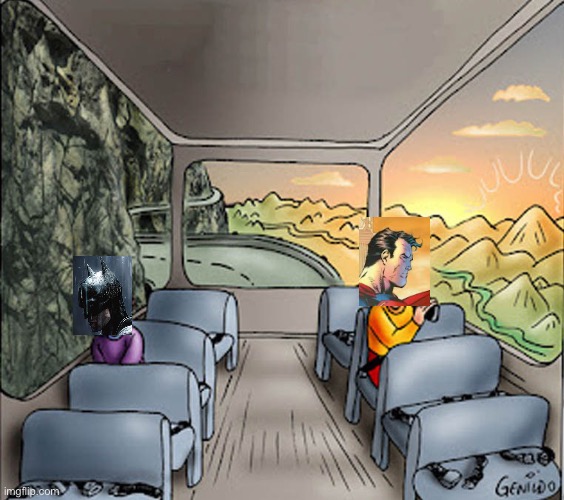 Two guys on a bus | image tagged in two guys on a bus | made w/ Imgflip meme maker