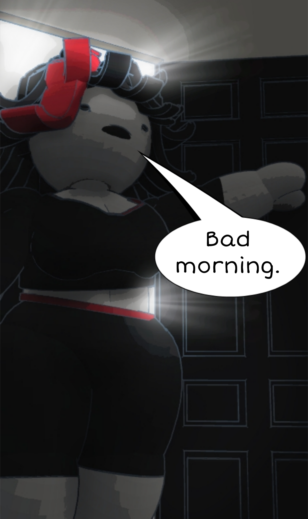 Bad morning Blank Meme Template