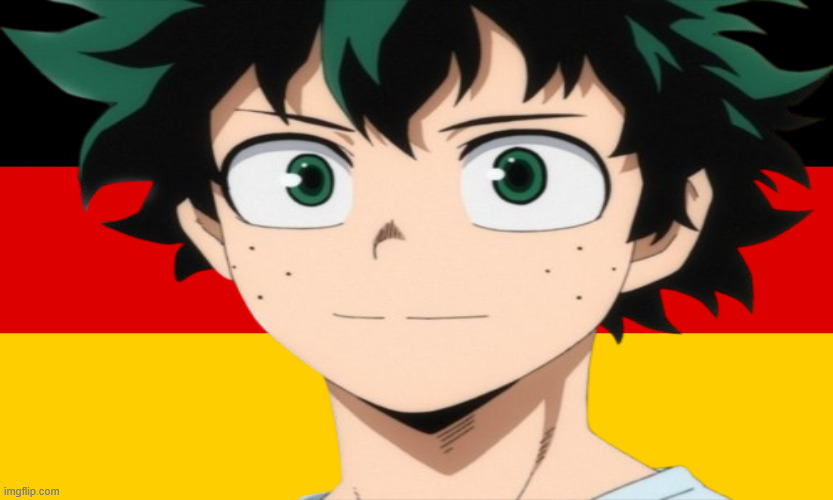 deku german Blank Meme Template