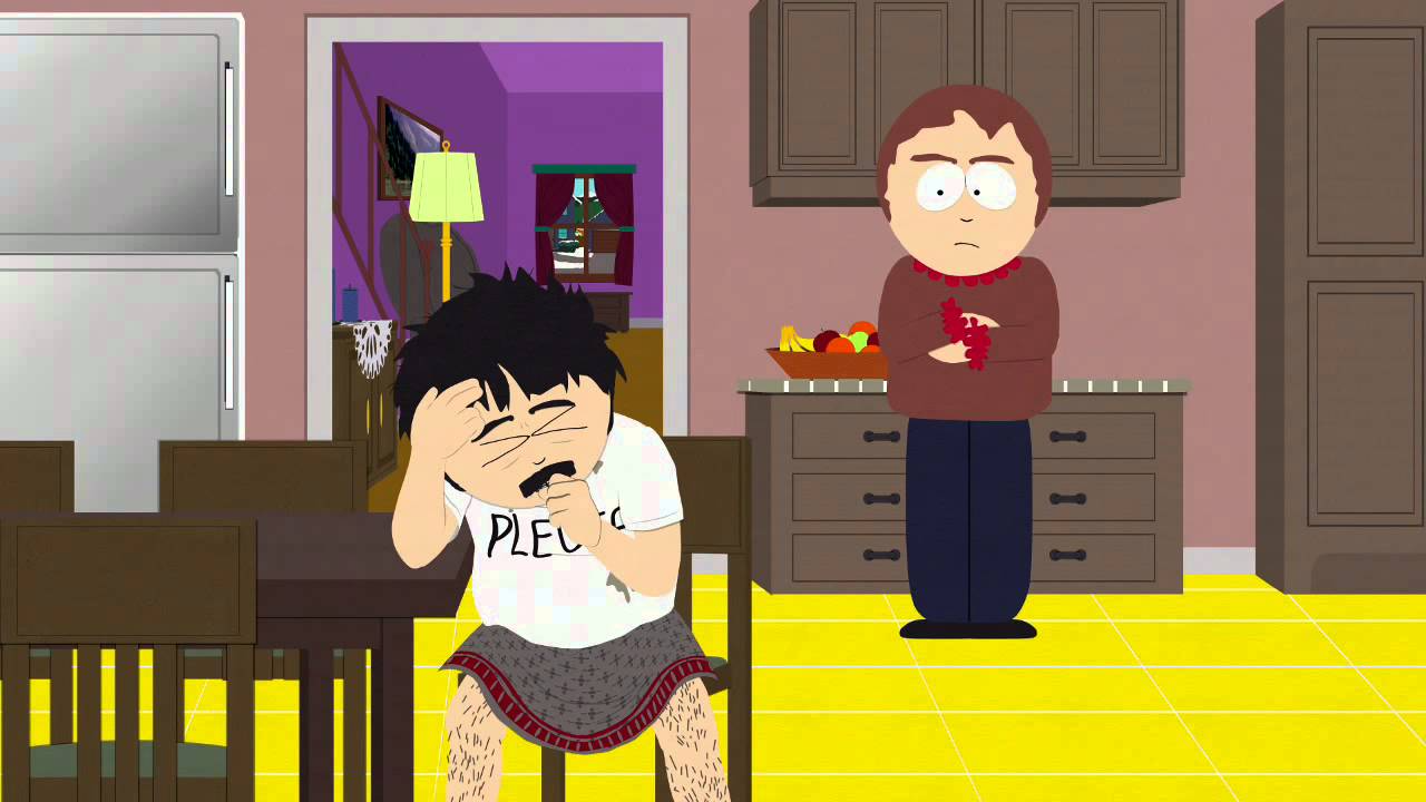 Randy Marsh Hungover Blank Meme Template