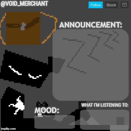 void, I can make this into a temp if you want with colors and different fonts in text :] | made w/ Imgflip meme maker
