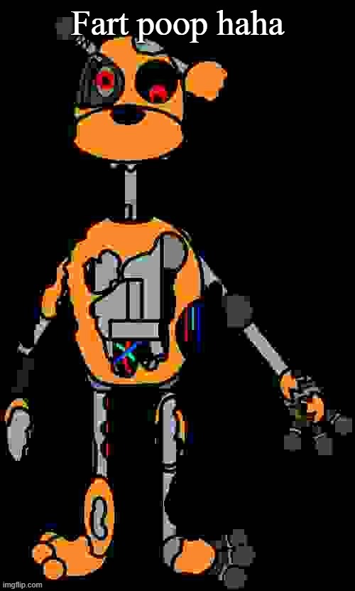 gm chat | Fart poop haha | image tagged in malfunction reaction image | made w/ Imgflip meme maker