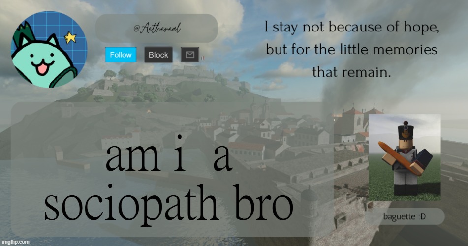 hello | am i  a sociopath bro | image tagged in hello | made w/ Imgflip meme maker