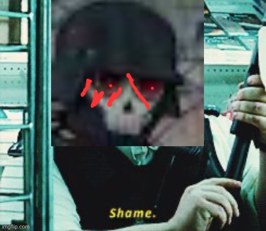 Shame | image tagged in shame | made w/ Imgflip meme maker