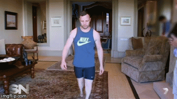 Oscar Pistorious # 2 | image tagged in gifs | made w/ Imgflip video-to-gif maker