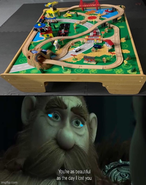 After all, those little city rugs we would play with toy cars on weren't the only thing like themselves. | image tagged in nostalgia,you're as beautiful as the day i lost you | made w/ Imgflip meme maker