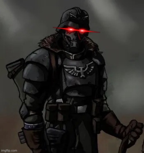 Krieg grenadier | image tagged in krieg grenadier | made w/ Imgflip meme maker
