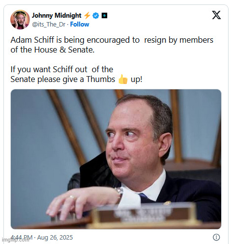 What the MSM is not telling you | image tagged in adam schiff,being asked to resign,morgage fraud | made w/ Imgflip meme maker