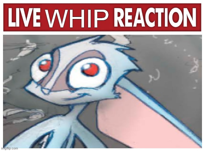 Live Whip Reaction (Dreamkeepers meme) | WHIP | image tagged in live reaction,memes,dreamkeepers | made w/ Imgflip meme maker