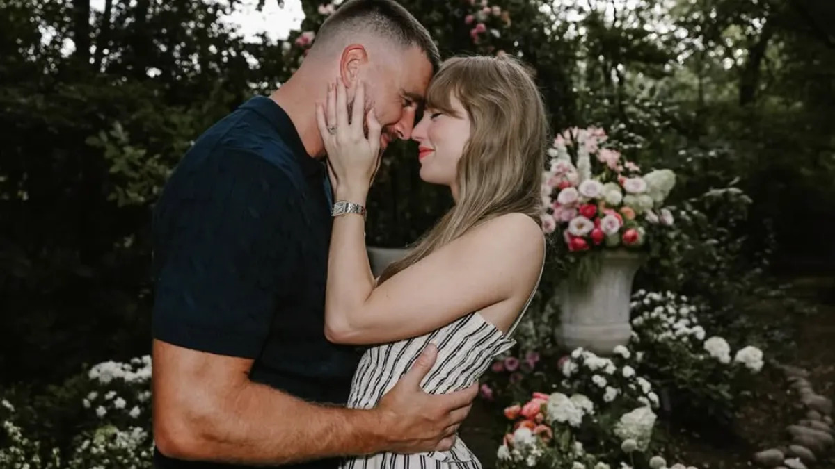 TaylorAndTravisEngagement Blank Meme Template
