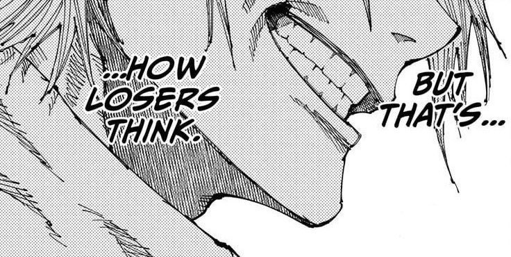 Thats how losers think Blank Meme Template