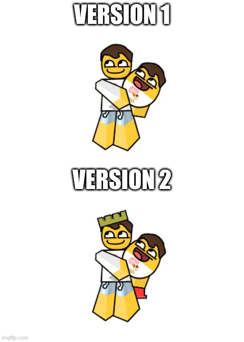 eggsaken pt.1 (shedletsky) | VERSION 1; VERSION 2 | image tagged in forsaken,roblox,egg,eggs | made w/ Imgflip meme maker