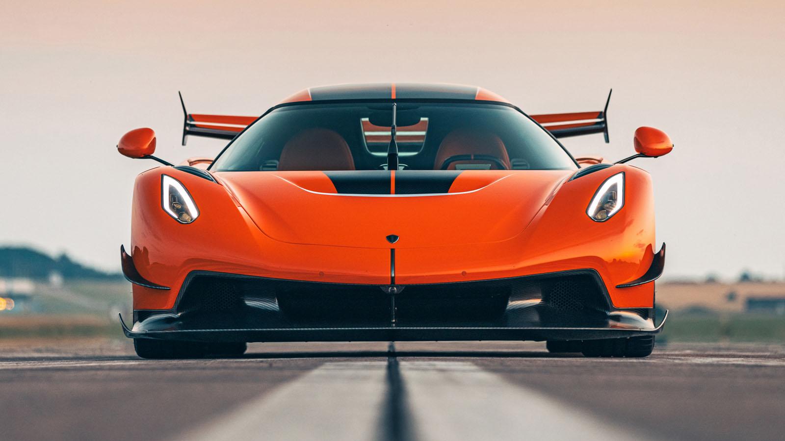 Koenigsegg Jesko Attack Front Blank Meme Template