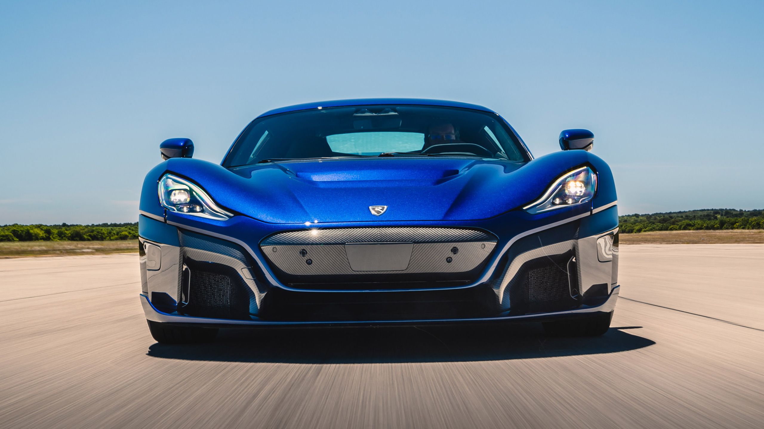 Rimac Nevera Front Blank Meme Template