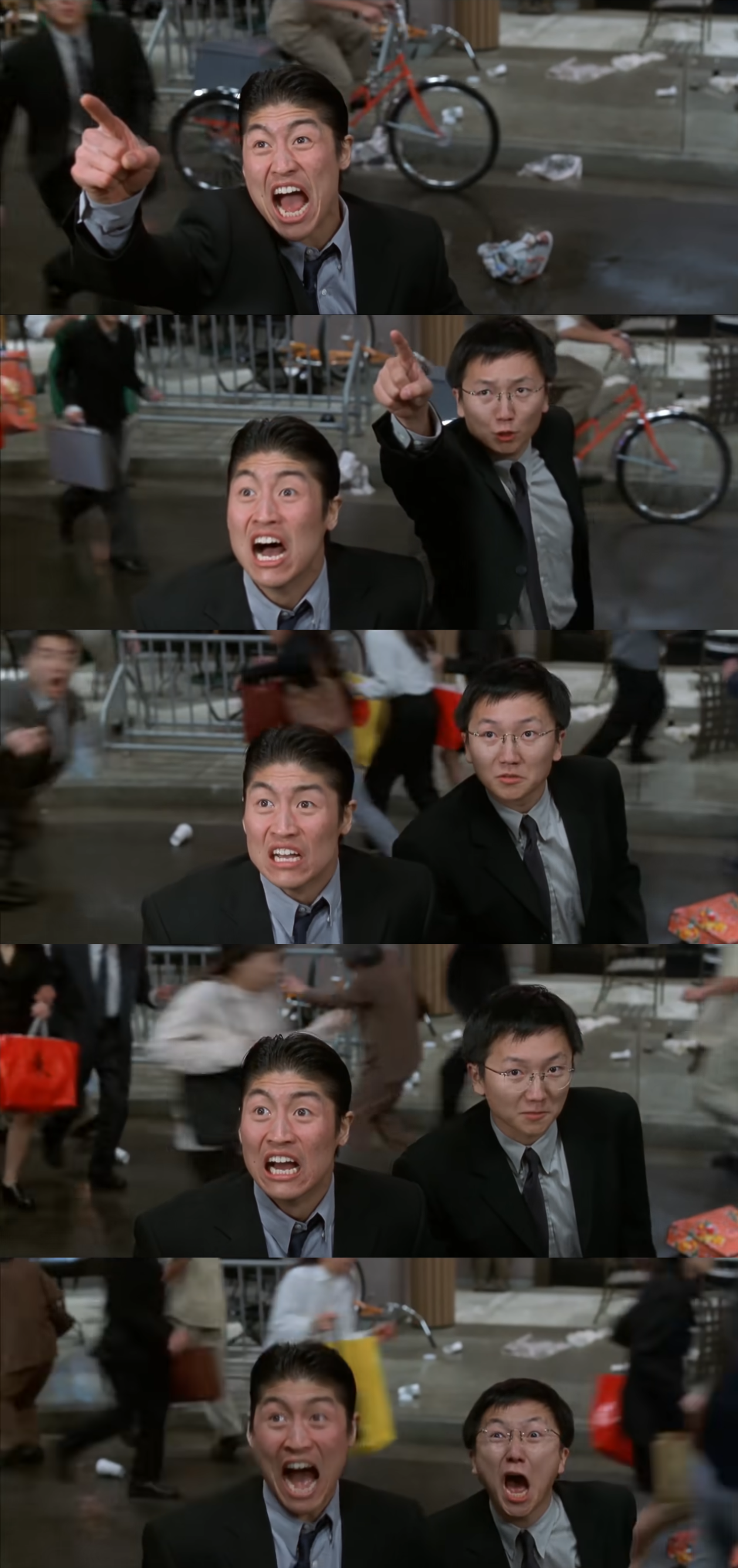 Run It's A Godzilla (no text) Blank Meme Template