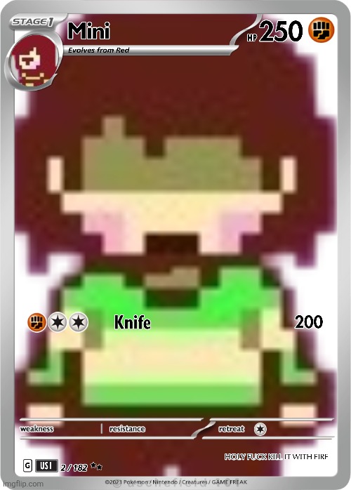 Only 3 were ever made... | image tagged in pokemon,chara,mini | made w/ Imgflip meme maker