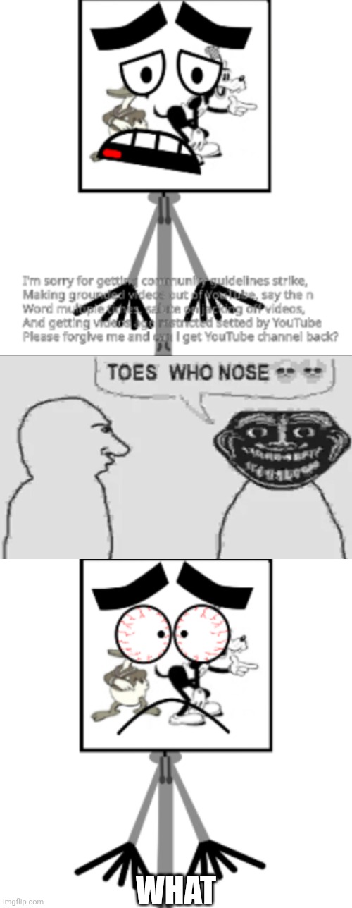 Me Ruining A Fill In Meme #241 | WHAT | image tagged in ruin this fill in meme 241 | made w/ Imgflip meme maker