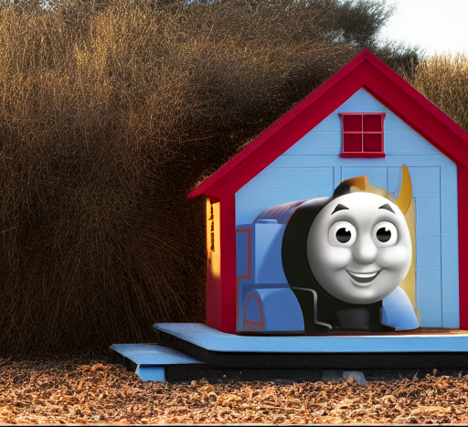 Thomas the Shed Blank Meme Template
