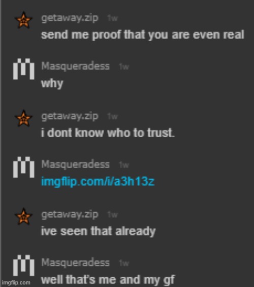 get the link yourself im lazy | made w/ Imgflip meme maker