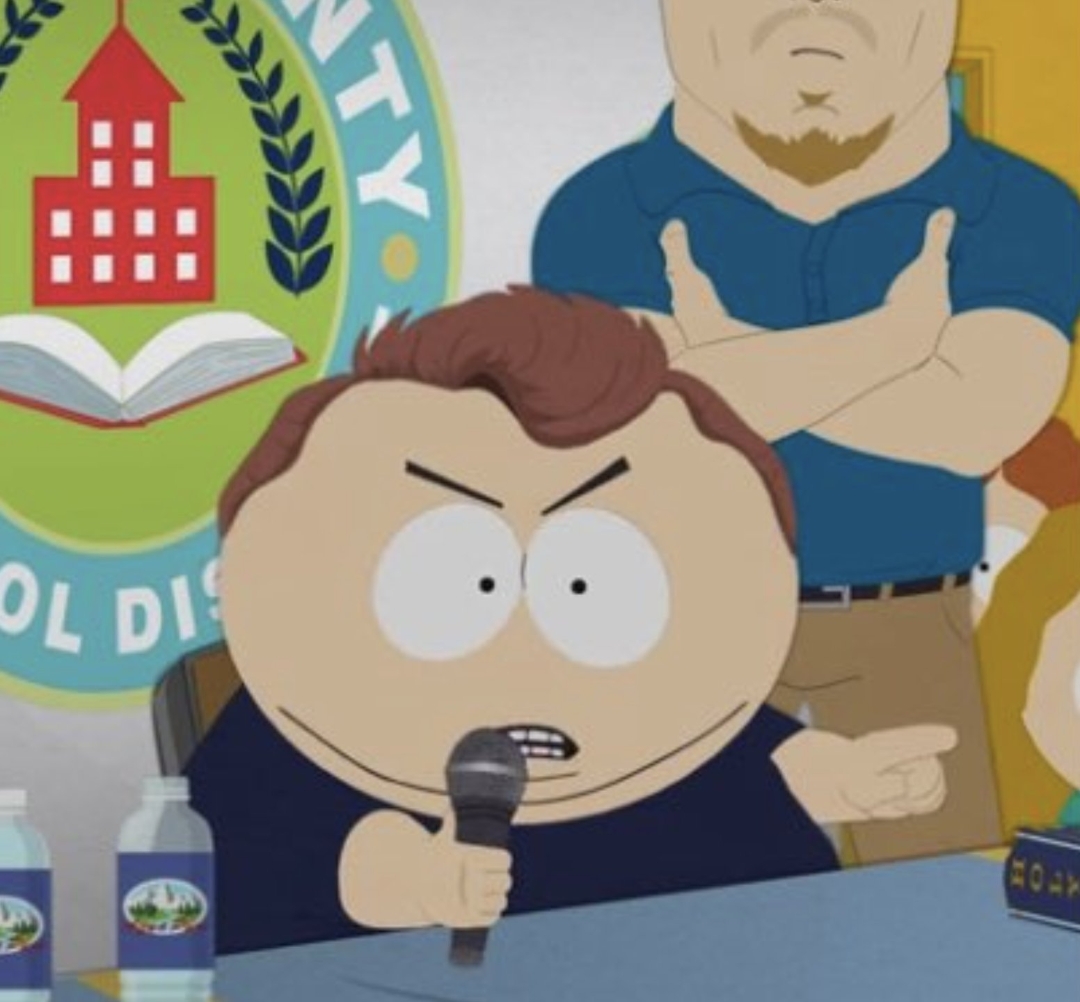 High Quality South park Charlie Kirk Blank Meme Template