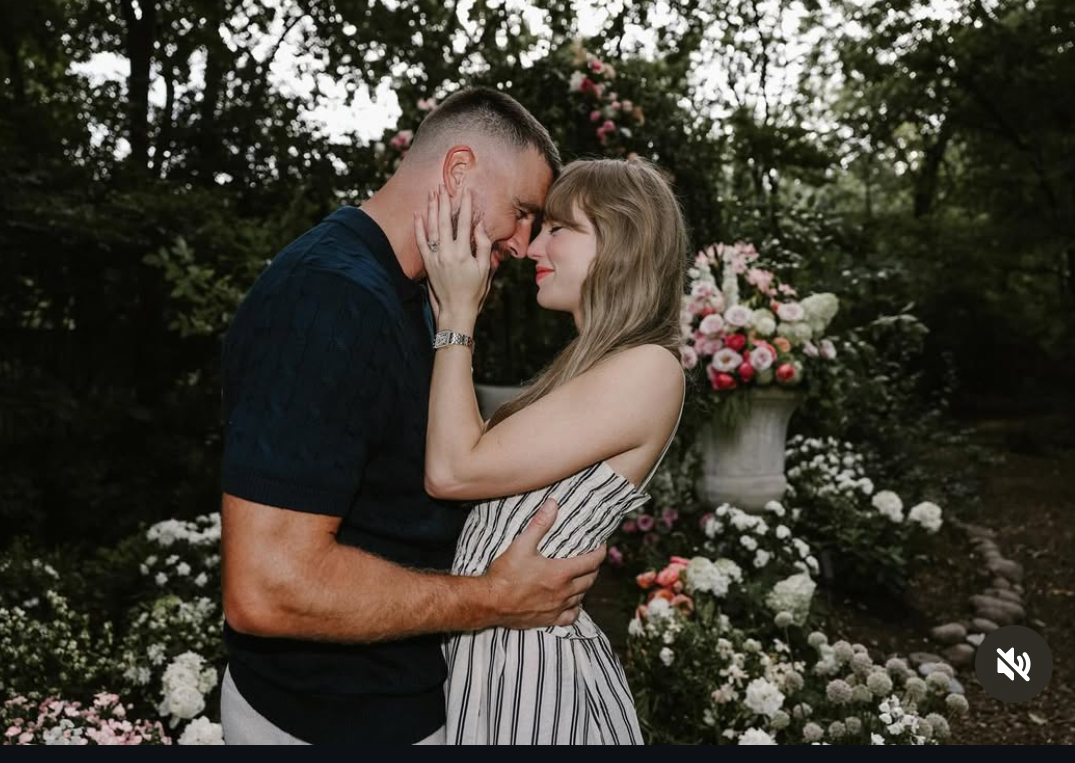 Travis and Taylor engagement Blank Meme Template
