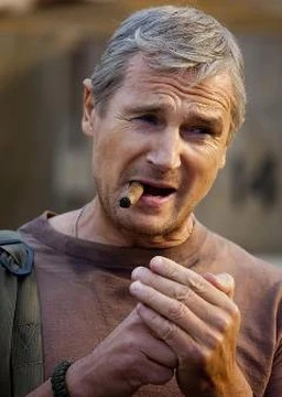 Liam Neeson as Hannibal Blank Meme Template