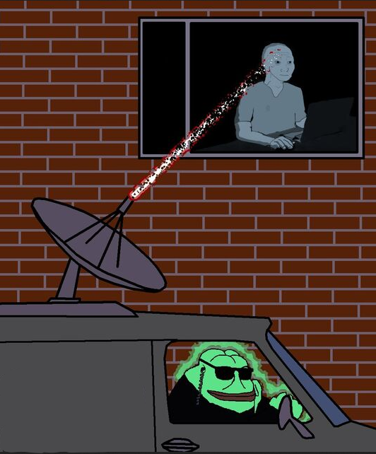 FBI Van Groyper Brainwashing Wojak Blank Meme Template