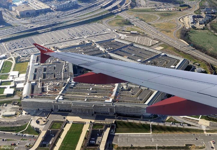 Where is my pilot taking me? | image tagged in pentagon | made w/ Imgflip meme maker