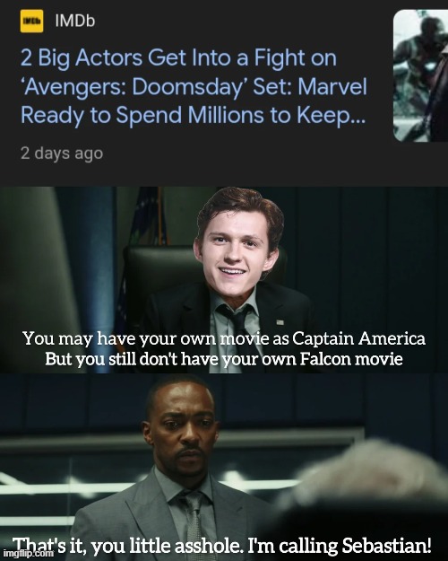 Fight on Set | image tagged in doomsday | made w/ Imgflip meme maker