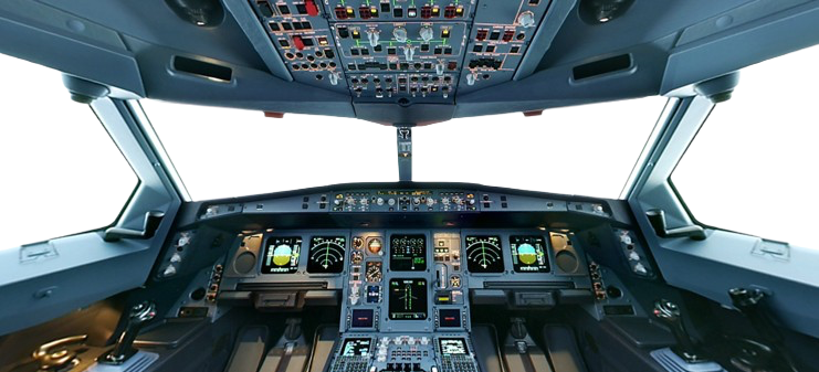 Airplane cockpit overlay Blank Meme Template