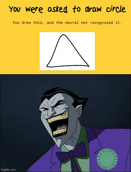 how | image tagged in joker laugh | made w/ Imgflip meme maker