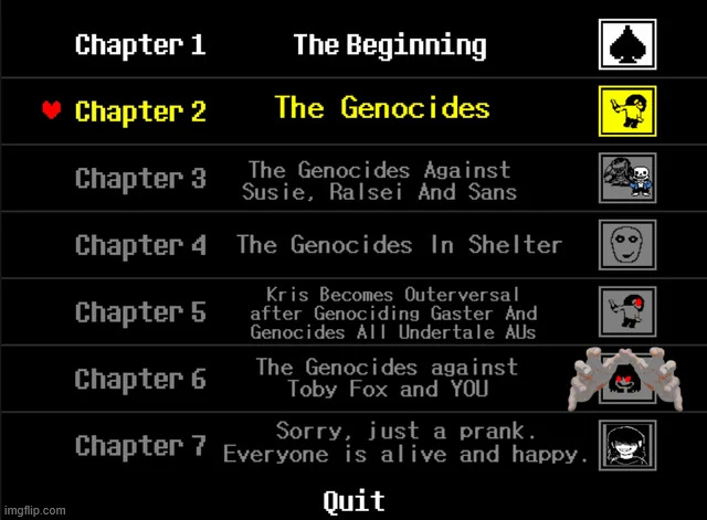 deltarune if toby was based: | made w/ Imgflip meme maker