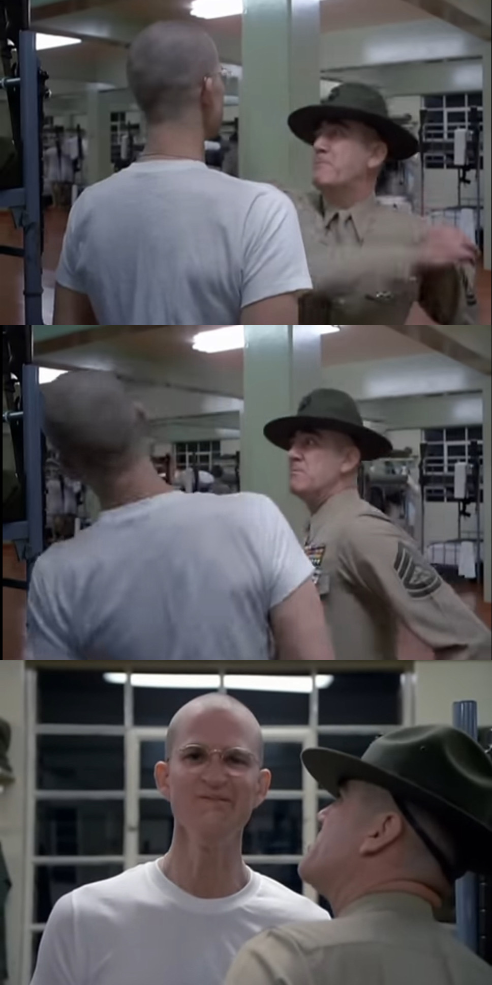 Hartman Slaps Joker Blank Meme Template