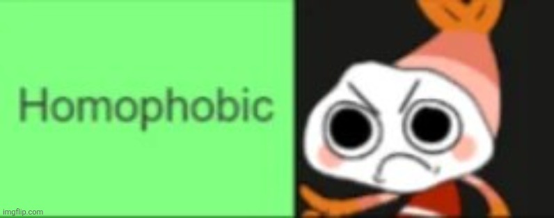 Homophobic Shrimp.mp3 | image tagged in shrimpo,dandy's world | made w/ Imgflip meme maker