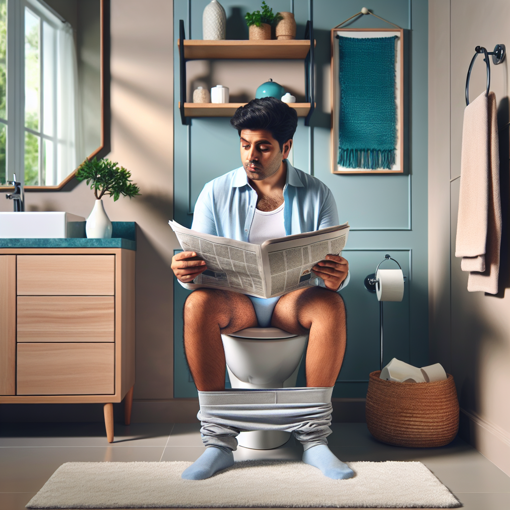Pooping on the toilet Blank Meme Template