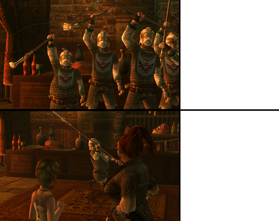 Hyrule's Soldiers When Blank Meme Template