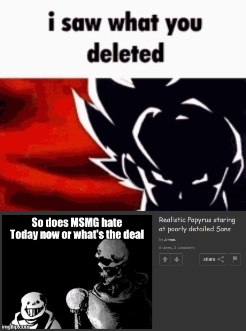image tagged in i saw what you deleted | made w/ Imgflip meme maker