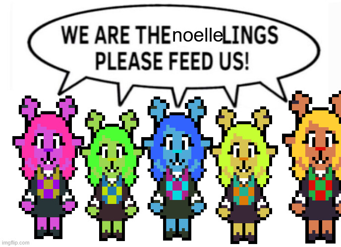 ><> fish | noelle | made w/ Imgflip meme maker