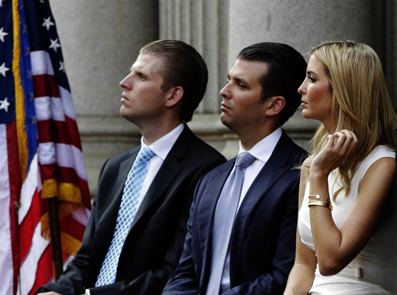 The Trump Crime Family - grifters Eric, Donald Jr., Ivanka Blank Meme Template