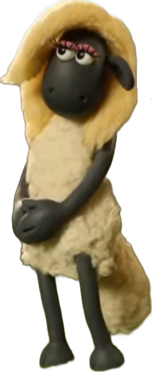 Lola (Shaun the sheep) Blank Meme Template