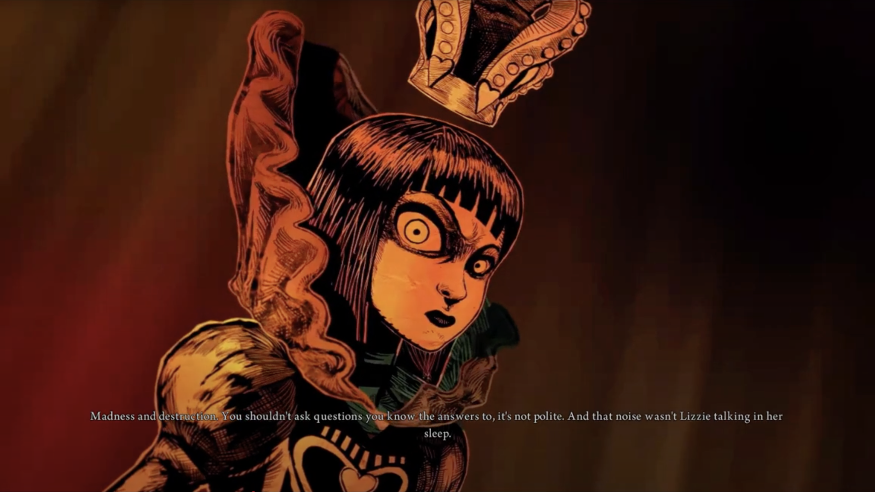 Red Queen Madness Returns Blank Meme Template