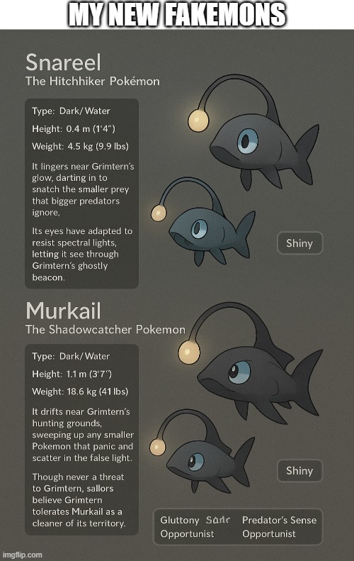 new fakemons | MY NEW FAKEMONS | image tagged in pokemon,fakemon,fakemons | made w/ Imgflip meme maker