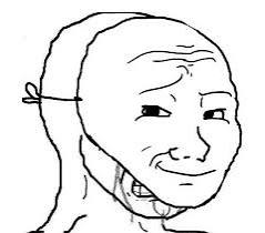 Crying inside Blank Meme Template