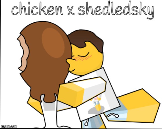 mmm chicken | image tagged in chicken,moderators,roblox | made w/ Imgflip meme maker