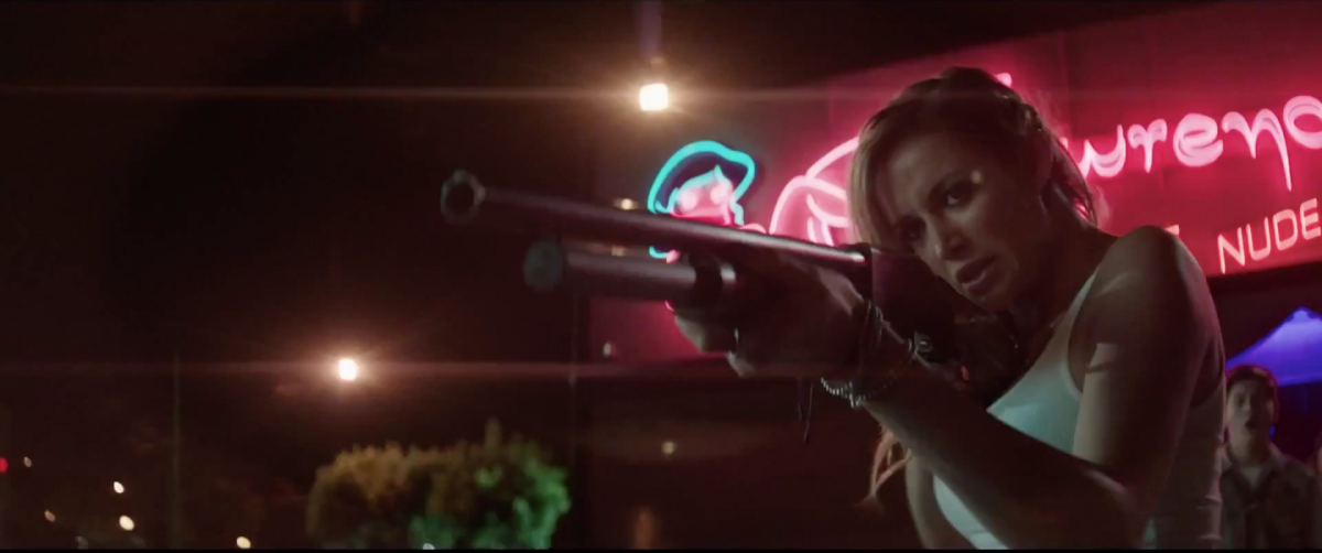 girl with shotgun Blank Meme Template