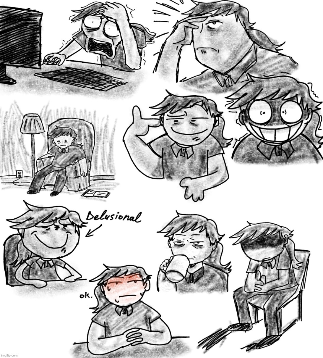 More of those ms paint reaction things | image tagged in dea,drawing | made w/ Imgflip meme maker