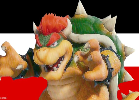 Bowser germen Blank Meme Template